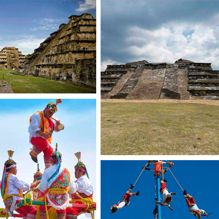 Tours a la zona arqueologica de el Tajin y el pueblo magico de Papantla desde Veracruz o Poza Rica