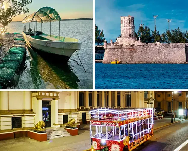 Tour San Juan de Ulúa, Mandinga y Centro en Tranvía